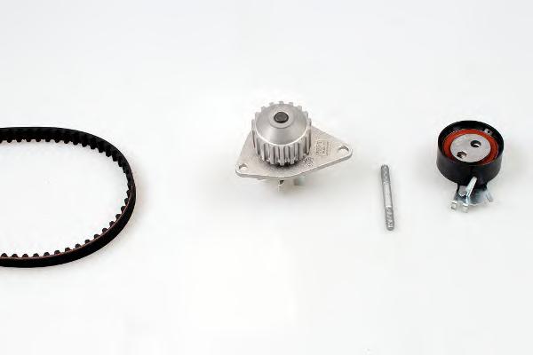 Водяной насос + комплект зубчатого ремня HEPU