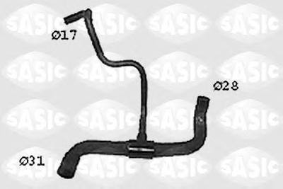 Патрубок системы охлаждения SASIC SWH4296