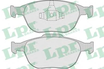 Комплект тормозных колодок, дисковый тормоз LPR 05P913