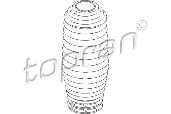 Пыльник амортизатора TOPRAN