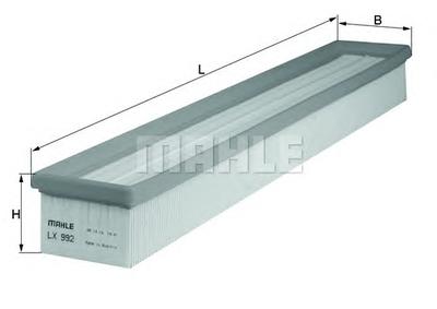 Воздушный фильтр KNECHT LX992