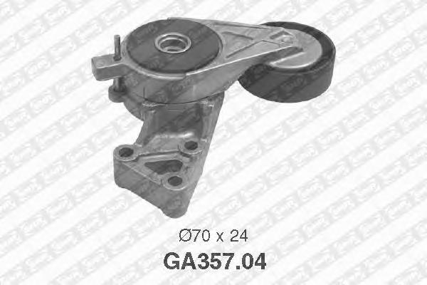 Натяжной ролик, поликлиновой  ремень SNR