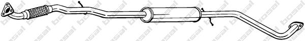 Средний глушитель выхлопных газов BOSAL