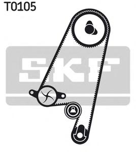 Водяной насос + комплект зубчатого ремня SKF VKMA 05402
