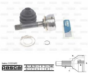 ШРУС PASCAL G15016PC