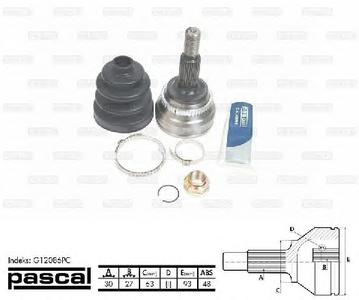 ШРУС PASCAL G12086PC