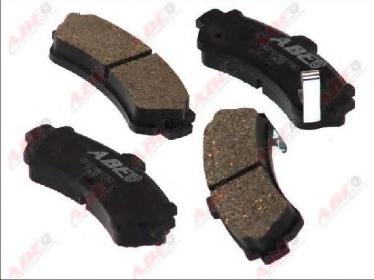 Комплект тормозных колодок, дисковый тормоз ABE