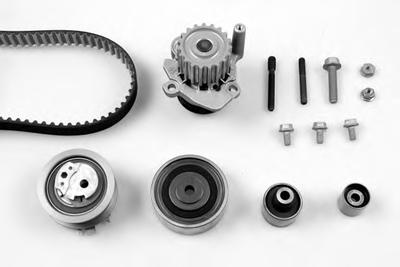 Водяной насос + комплект зубчатого ремня HEPU PK05695