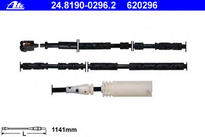 Датчик износа тормозных колодок ATE 24.8190-0296.2