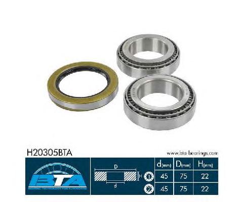 Подшипник ступицы BTA