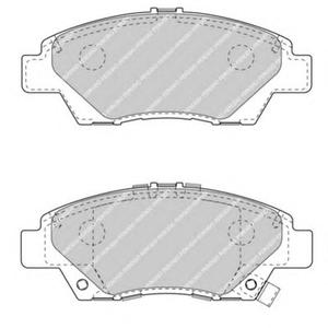 Комплект тормозных колодок, дисковый тормоз FERODO FDB4404