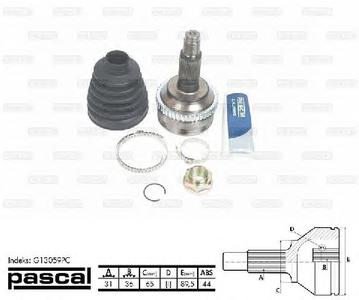 ШРУС PASCAL G13059PC