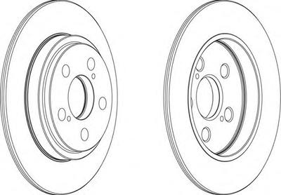 Тормозной диск FERODO DDF1866