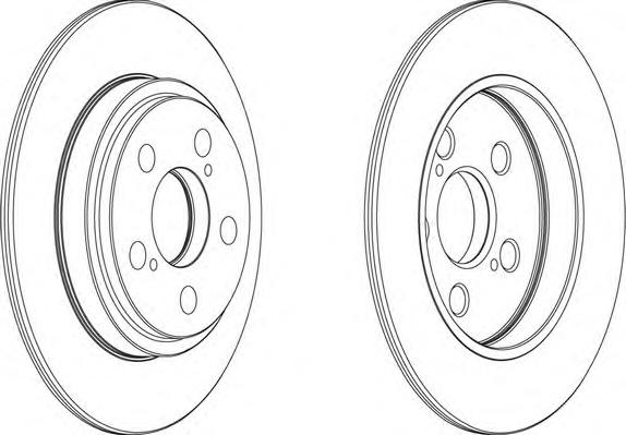 Тормозной диск FERODO