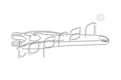 Возвратная вилка, система сцепления TOPRAN 700 677