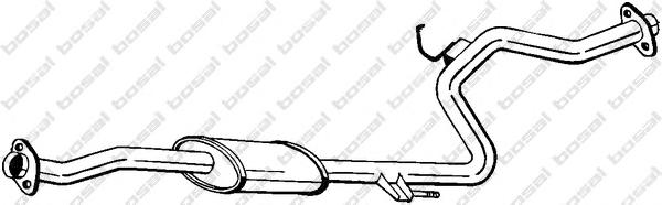 Средний глушитель выхлопных газов BOSAL