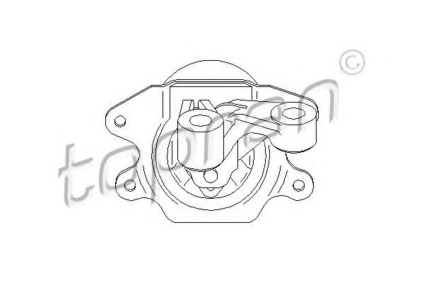 Подвеска, двигатель TOPRAN