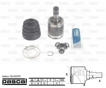 ШРУС PASCAL G84003PC