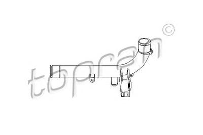 Трубка охлаждающей жидкости TOPRAN 207 629