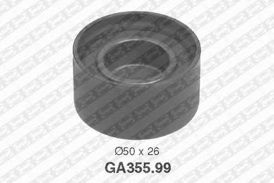 Паразитный / ведущий ролик, поликлиновой ремень SNR GA355.99