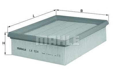 Воздушный фильтр KNECHT LX524