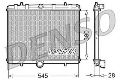 Радиатор охлаждения DENSO DRM07060