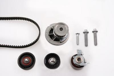 Водяной насос + комплект зубчатого ремня HEPU PK03241