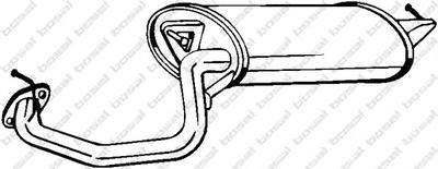 Глушитель BOSAL 228-151