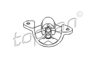 Подвеска, двигатель TOPRAN 201 392