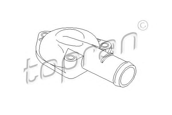 Фланец охлаждающей жидкости TOPRAN