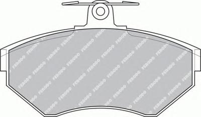 Комплект тормозных колодок, дисковый тормоз FERODO FDB1312