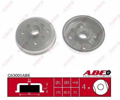 Тормозной барабан ABE