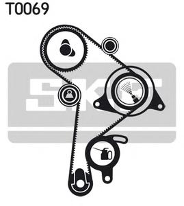 Комплект ремня ГРМ SKF VKMA 01013