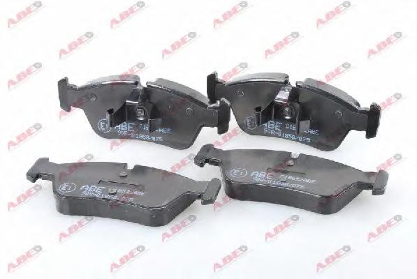 Комплект тормозных колодок, дисковый тормоз ABE