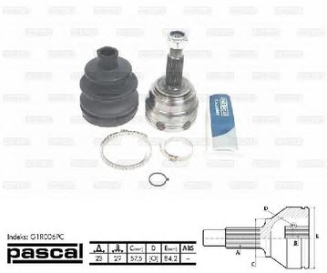 ШРУС PASCAL G1R006PC