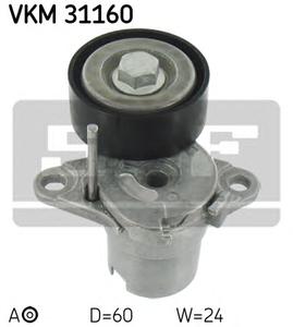 Натяжной ролик, поликлиновой  ремень SKF VKM 31160