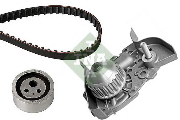 Водяной насос + комплект зубчатого ремня INA