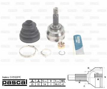ШРУС PASCAL G15028PC