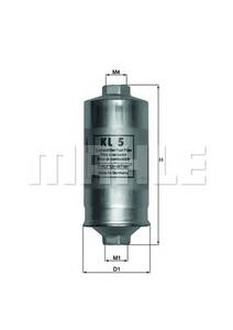 Топливный фильтр KNECHT KL5