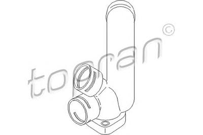 Фланец охлаждающей жидкости TOPRAN 109 350
