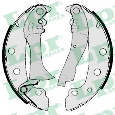 Комплект тормозных колодок LPR