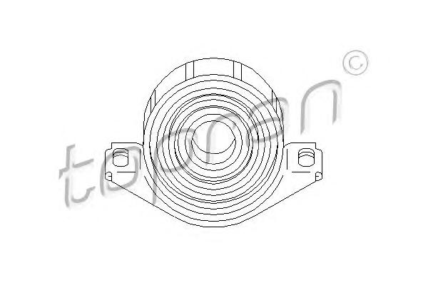 Подвеска, карданный вал TOPRAN