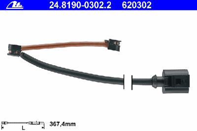 Датчик износа тормозных колодок ATE 24.8190-0302.2