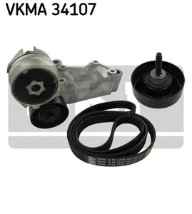 Поликлиновой ременный комплект SKF VKM 34107