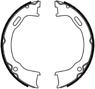 Комплект тормозных колодок, стояночная тормозная система FERODO FSB4061