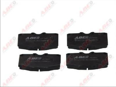 Комплект тормозных колодок, дисковый тормоз ABE C12036ABE