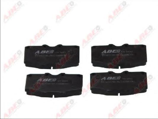 Комплект тормозных колодок, дисковый тормоз ABE