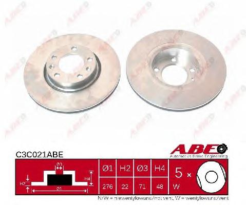 Тормозной диск ABE