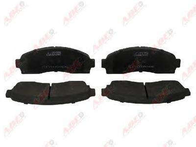 Комплект тормозных колодок, дисковый тормоз ABE C1Y039ABE