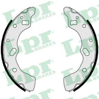 Комплект тормозных колодок LPR